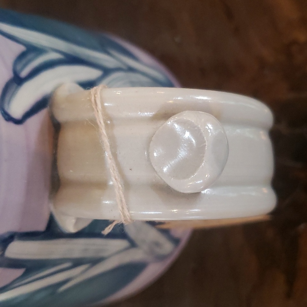Signed Pottery Pitcher - Picture 6 of 6